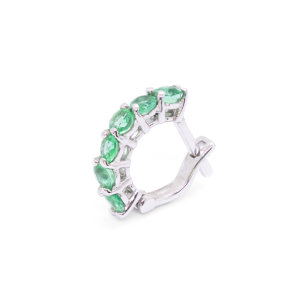 Piercing Argola Em Ouro Branco 