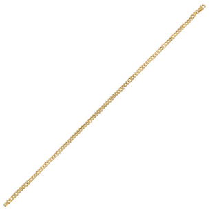 Pulseira Groumet Amarelo Oca 21cm