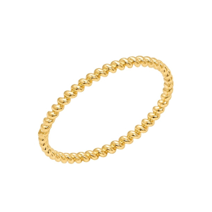 Anel Aparador Polido Em Ouro Amarelo 1.50mm