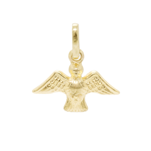 Pingente Espírito Santo  Em Ouro Amarelo 