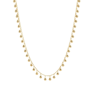 Gargantilha Choker Em Ouro Amarelo 42cm
