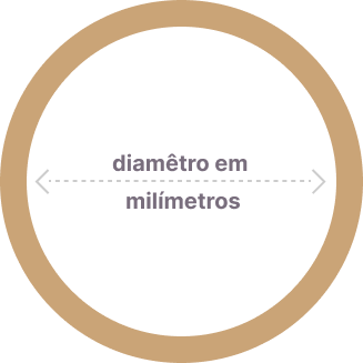 Meça um anel que você já possui